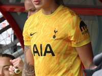 Katelin Talbert (on loan from West Ham United) of Tottenham Hotspur Women during the Barclays FA Women's Super League soccer match between T...