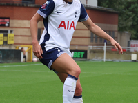 Hayley Raso of Tottenham Hotspur Women is in action during the Barclays FA Women's Super League soccer match between Tottenham Hotspur Women...