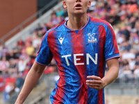 Katrine Veje of Crystal Palace Women during the Barclays FA Women's Super League soccer match between Tottenham Hotspur Women and Crystal Pa...