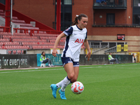 Hayley Raso of Tottenham Hotspur Women is in action during the Barclays FA Women's Super League soccer match between Tottenham Hotspur Women...