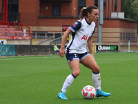 Hayley Raso of Tottenham Hotspur Women is in action during the Barclays FA Women's Super League soccer match between Tottenham Hotspur Women...