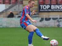 Felicity Gibbons of Crystal Palace Women is in action during the Barclays FA Women's Super League soccer match between Tottenham Hotspur Wom...