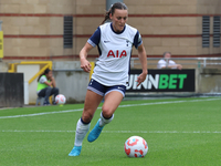 Hayley Raso of Tottenham Hotspur Women is in action during the Barclays FA Women's Super League soccer match between Tottenham Hotspur Women...