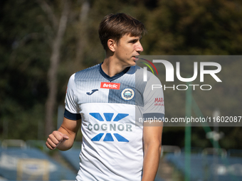 Wojciech Slomka participates in the game between Hutnik Krakow and Resovia Rzeszow in Krakow, Poland, on September 22, 2024. Betclic 2 Liga,...