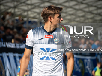 Wojciech Slomka participates in the game between Hutnik Krakow and Resovia Rzeszow in Krakow, Poland, on September 22, 2024. Betclic 2 Liga,...