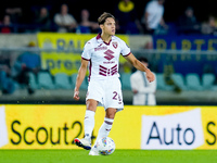 Samuele Ricci of Torino FC during the Serie A Enilive match between Hellas Verona and Torino FC at Stadio Marcantonio Bentegodi on September...