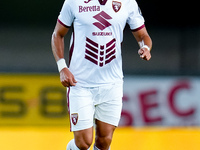 Adam Masina of Torino FC during the Serie A Enilive match between Hellas Verona and Torino FC at Stadio Marcantonio Bentegodi on September 2...