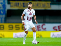 Adam Masina of Torino FC during the Serie A Enilive match between Hellas Verona and Torino FC at Stadio Marcantonio Bentegodi on September 2...