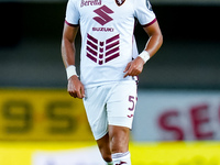 Adam Masina of Torino FC during the Serie A Enilive match between Hellas Verona and Torino FC at Stadio Marcantonio Bentegodi on September 2...