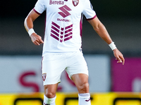 Adam Masina of Torino FC during the Serie A Enilive match between Hellas Verona and Torino FC at Stadio Marcantonio Bentegodi on September 2...