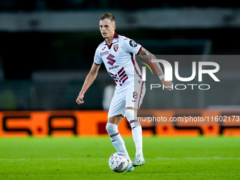 Ivan Ilic of Torino FC during the Serie A Enilive match between Hellas Verona and Torino FC at Stadio Marcantonio Bentegodi on September 20,...