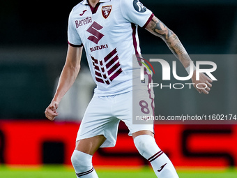 Ivan Ilic of Torino FC during the Serie A Enilive match between Hellas Verona and Torino FC at Stadio Marcantonio Bentegodi on September 20,...