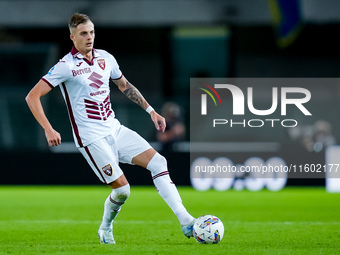 Ivan Ilic of Torino FC during the Serie A Enilive match between Hellas Verona and Torino FC at Stadio Marcantonio Bentegodi on September 20,...