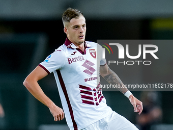 Ivan Ilic of Torino FC during the Serie A Enilive match between Hellas Verona and Torino FC at Stadio Marcantonio Bentegodi on September 20,...