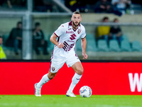 Sebastian Walukiewicz of Torino FC during the Serie A Enilive match between Hellas Verona and Torino FC at Stadio Marcantonio Bentegodi on S...