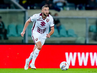 Sebastian Walukiewicz of Torino FC during the Serie A Enilive match between Hellas Verona and Torino FC at Stadio Marcantonio Bentegodi on S...