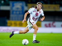 Borna Sosa of Torino FC during the Serie A Enilive match between Hellas Verona and Torino FC at Stadio Marcantonio Bentegodi on September 20...