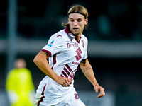 Borna Sosa of Torino FC during the Serie A Enilive match between Hellas Verona and Torino FC at Stadio Marcantonio Bentegodi on September 20...