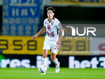 Samuele Ricci of Torino FC during the Serie A Enilive match between Hellas Verona and Torino FC at Stadio Marcantonio Bentegodi on September...