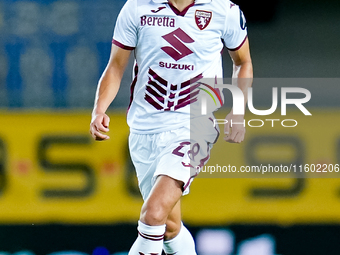 Samuele Ricci of Torino FC during the Serie A Enilive match between Hellas Verona and Torino FC at Stadio Marcantonio Bentegodi on September...