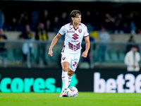 Samuele Ricci of Torino FC during the Serie A Enilive match between Hellas Verona and Torino FC at Stadio Marcantonio Bentegodi on September...