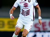 Adam Masina of Torino FC during the Serie A Enilive match between Hellas Verona and Torino FC at Stadio Marcantonio Bentegodi on September 2...