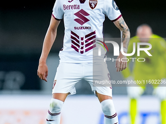 Ivan Ilic of Torino FC during the Serie A Enilive match between Hellas Verona and Torino FC at Stadio Marcantonio Bentegodi on September 20,...