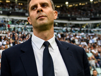 Thiago Motta is the head coach of Juventus during the Serie A match between Juventus and Napoli at Allianz Stadium in Turin, Italy, on Septe...