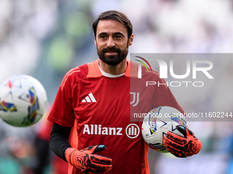 Carlo Pinsioglio of Juventus during the Serie A match between Juventus and Napoli at Allianz Stadium in Turin, Italy, on September 21, 2024....