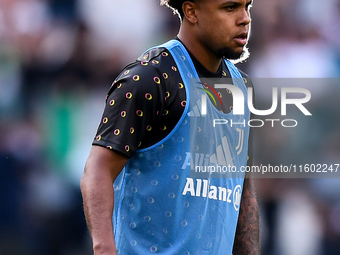 Weston McKennie of Juventus during the Serie A match between Juventus and Napoli at Allianz Stadium in Turin, Italy, on September 21, 2024....