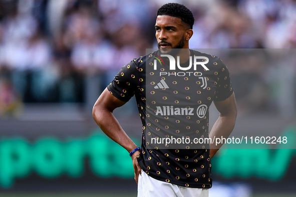 Gleison Bremer of Juventus during the Serie A match between Juventus and Napoli at Allianz Stadium in Turin, Italy, on September 21, 2024. 