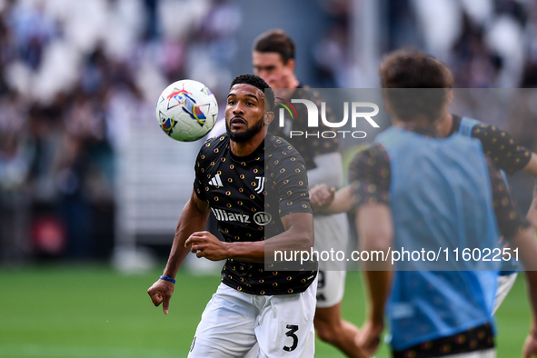 Gleison Bremer of Juventus during the Serie A match between Juventus and Napoli at Allianz Stadium in Turin, Italy, on September 21, 2024. 