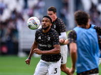 Gleison Bremer of Juventus during the Serie A match between Juventus and Napoli at Allianz Stadium in Turin, Italy, on September 21, 2024. (