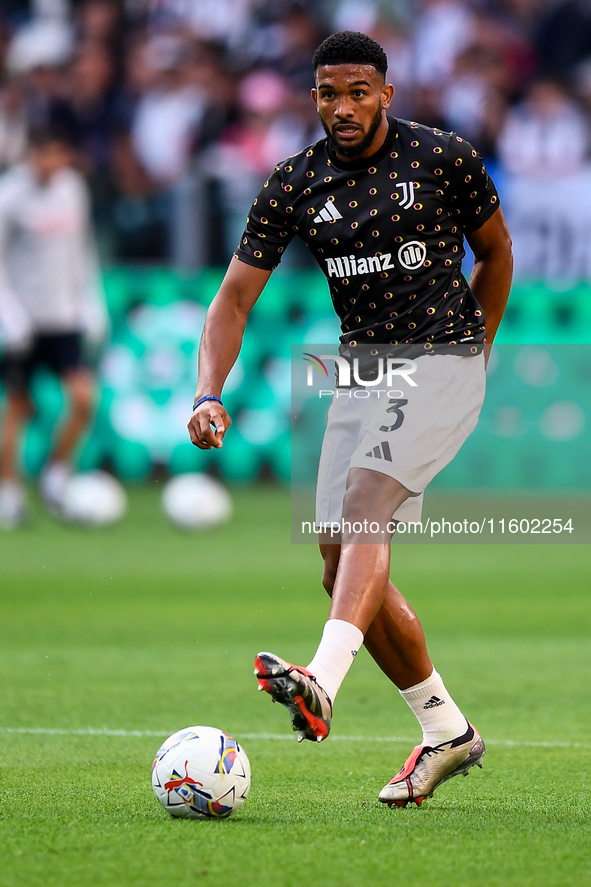 Gleison Bremer of Juventus during the Serie A match between Juventus and Napoli at Allianz Stadium in Turin, Italy, on September 21, 2024. 