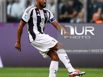 Gleison Bremer of Juventus during the Serie A match between Juventus and Napoli at Allianz Stadium in Turin, Italy, on September 21, 2024. (