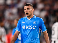 Alessandro Buongiorno of SSC Napoli during the Serie A match between Juventus and Napoli at Allianz Stadium in Turin, Italy, on September 21...