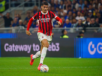 Alvaro Morata during FC Internazionale against AC Milan, Serie A, at Giuseppe Meazza Stadium in Milan, Italy, on September 22, 2024. (