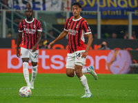 Tijjani Reijnders during FC Internazionale against AC Milan, Serie A, at Giuseppe Meazza Stadium in Milan, Italy, on September 22, 2024. (