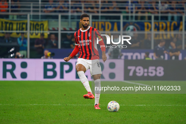 Ruben Loftus-Cheek during FC Internazionale against AC Milan, Serie A, at Giuseppe Meazza Stadium in Milan, Italy, on September 22, 2024. 