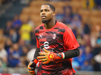 Mike Maignan during FC Internazionale against AC Milan, Serie A, at Giuseppe Meazza Stadium in Milan, Italy, on September 22, 2024. (