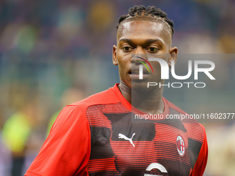 Rafael Leao during FC Internazionale against AC Milan, Serie A, at Giuseppe Meazza Stadium in Milan, Italy, on September 22, 2024. (