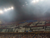 San Siro Stadium during FC Internazionale against AC Milan, Serie A, at Giuseppe Meazza Stadium in Milan, Italy, on September 22, 2024. (