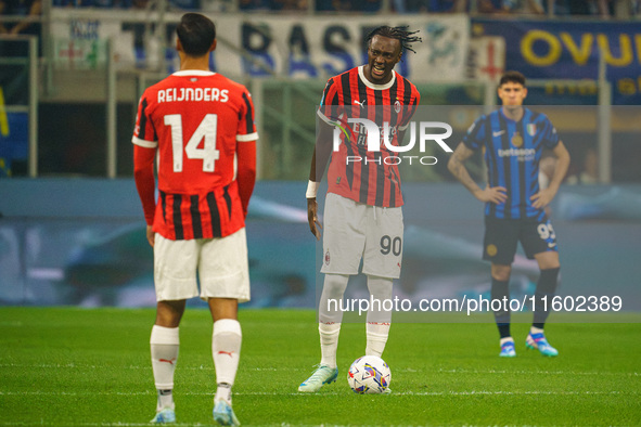 Tammy Abraham during FC Internazionale against AC Milan, Serie A, at Giuseppe Meazza Stadium in Milan, Italy, on September 22, 2024. 