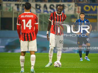 Tammy Abraham during FC Internazionale against AC Milan, Serie A, at Giuseppe Meazza Stadium in Milan, Italy, on September 22, 2024. (