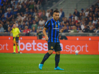 Lautaro Martinez during the match between FC Internazionale and AC Milan in Serie A at Giuseppe Meazza Stadium in Milan, Italy, on September...