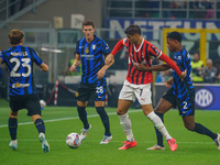 Alvaro Morata during FC Internazionale against AC Milan, Serie A, at Giuseppe Meazza Stadium in Milan, Italy, on September 22, 2024. (