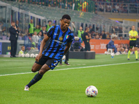 Denzel Dumfries during FC Internazionale against AC Milan, Serie A, at Giuseppe Meazza Stadium in Milan, Italy, on September 22, 2024. (