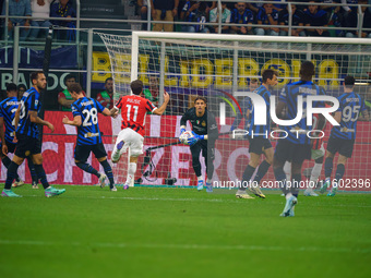 Yann Sommer during the match between FC Internazionale and AC Milan in Serie A at Giuseppe Meazza Stadium in Milan, Italy, on September 22,...