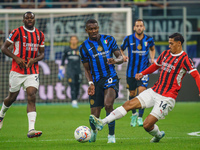 Tijjani Reijnders during FC Internazionale against AC Milan, Serie A, at Giuseppe Meazza Stadium in Milan, Italy, on September 22, 2024. (