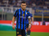 Lautaro Martinez during the match between FC Internazionale and AC Milan in Serie A at Giuseppe Meazza Stadium in Milan, Italy, on September...